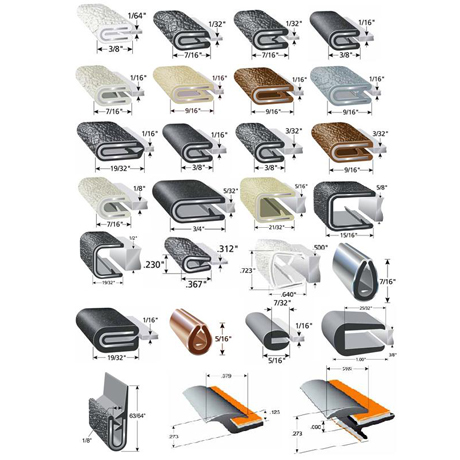 橡膠裝飾條-輪船游艇用